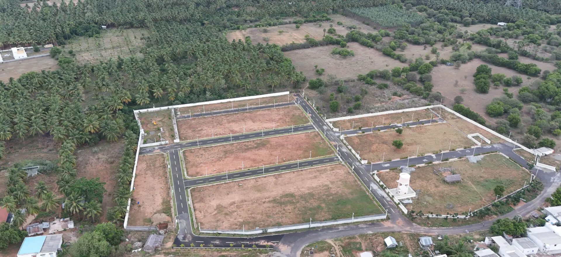 Park Square by Cliffton Infra offers thoughtfully developed residential plots in a peaceful Perundurai location